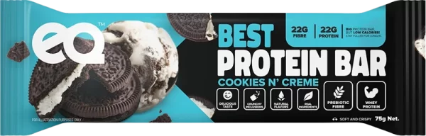 EQ Best Protein Bar 75g Cookies-N-Creme