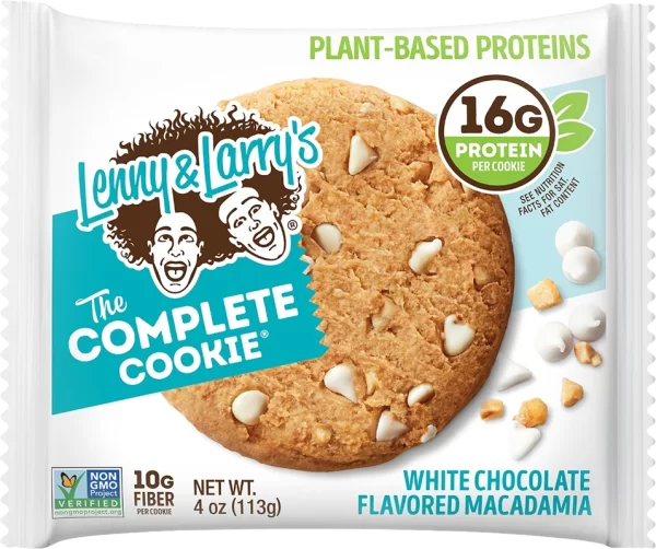 Lenny Larrys The Complete Cookie 113g White Chocolate Macadamia