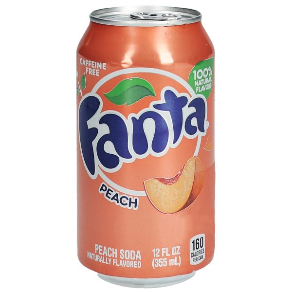 fanta peach 355ml drink