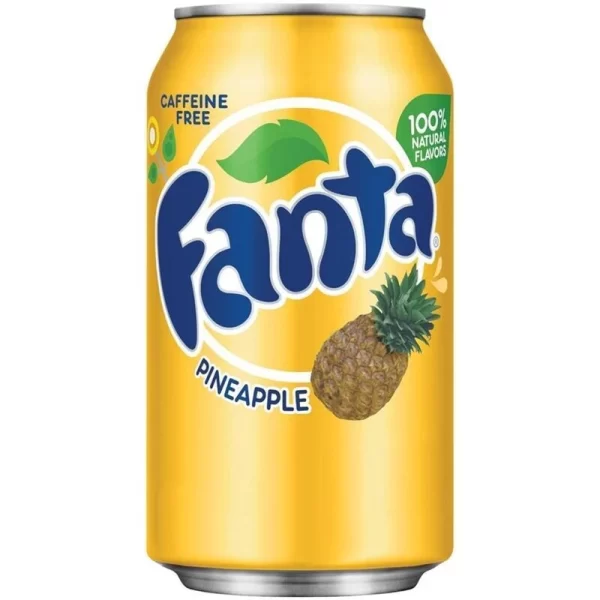 fanta pineapple 1 x 355 ml drink