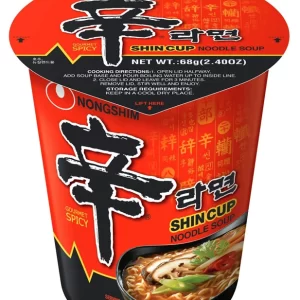 nongshim 68 gr shin cup noodle soup