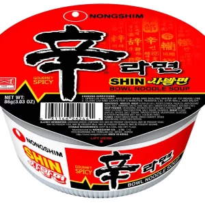 nongshim bowl 86gr shin noodle soup