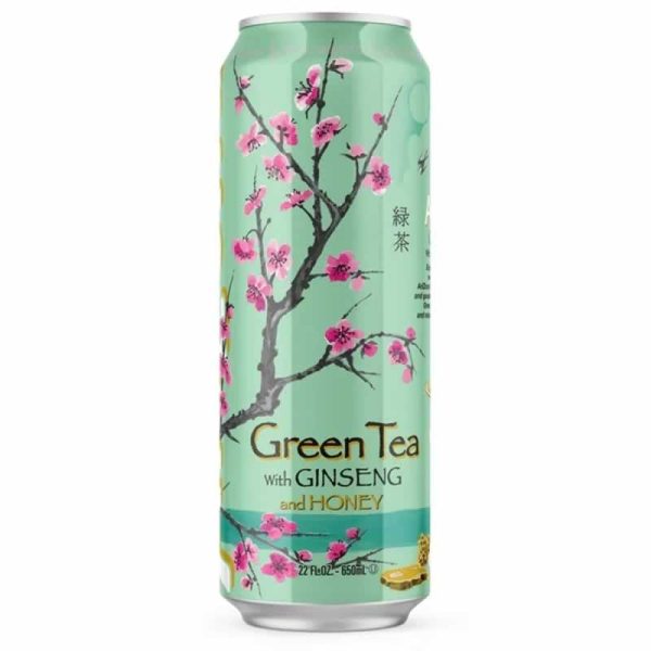 arizona green tea ginseng and honey drink