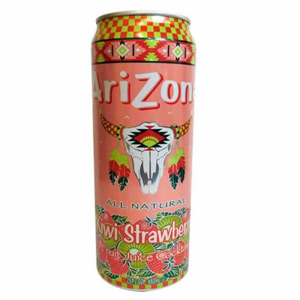 arizona kiwi fruit- strawberry iced tea drink