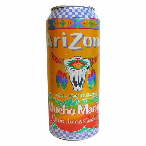 arizona mango iced tea drink