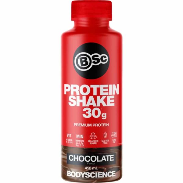 bsc protein shake chocolate drink