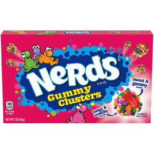 Nerds Gummy Cluster rainbow Movie Box 85g (12)