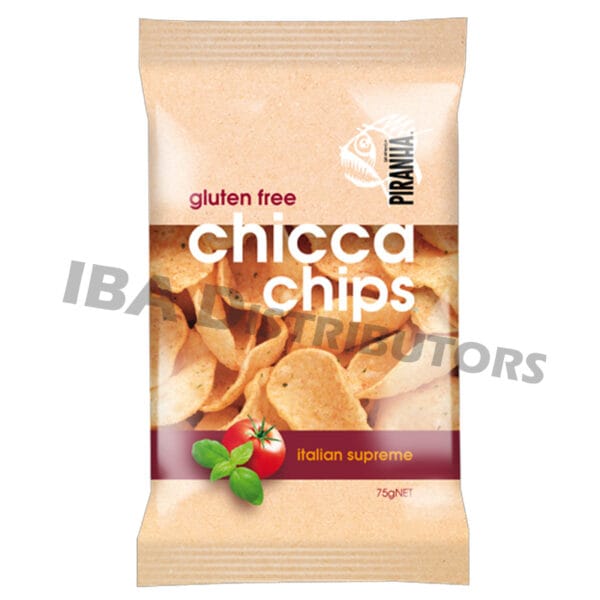 Piranha Chicca Chips Italian Supreme 75g