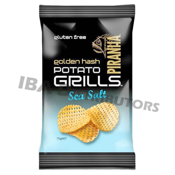 Piranha Grills Sea Salted 75gr