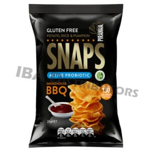 Piranha Snaps Smokehouse BBQ 25g