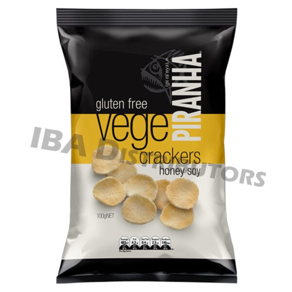 Piranha Vege Honey & Soy 100g