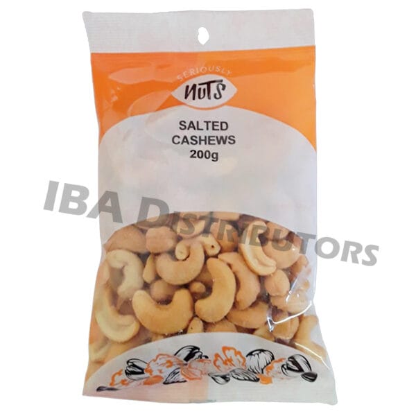 Seriously Nuts Cashews Salted 200g