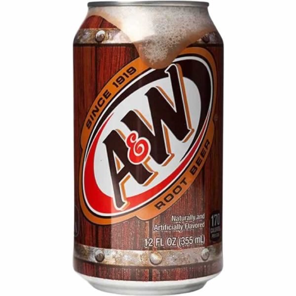 a&w root beer in a can