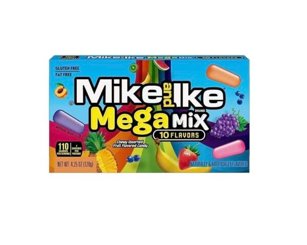 Mike & Ike Mega Mix 10 Flavors Video Box(12)