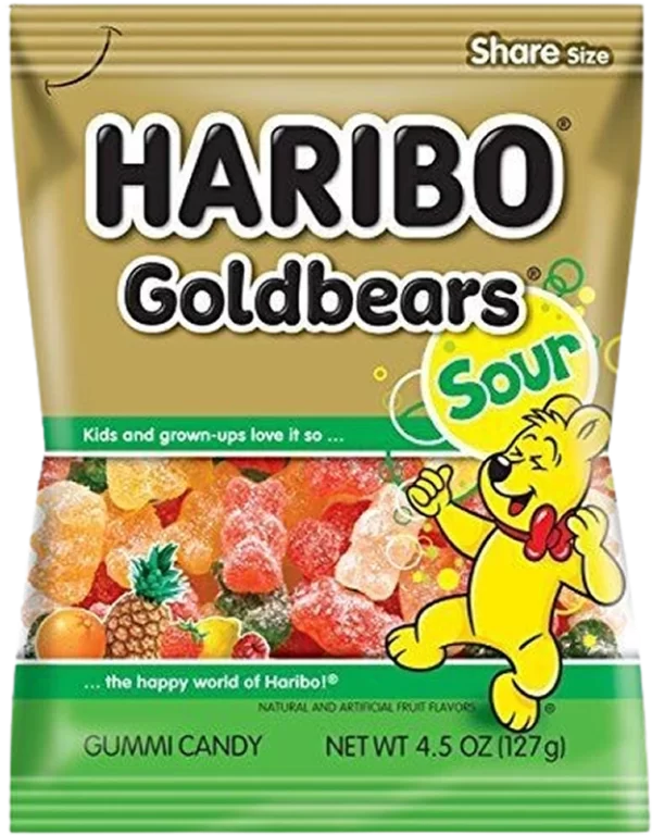 Haribo Sour Golden bears 127g – IBA Distributors