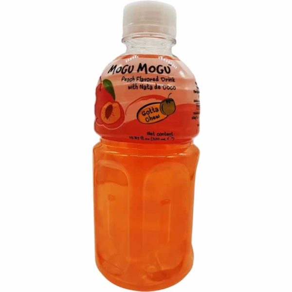 mogu mogu peach drink