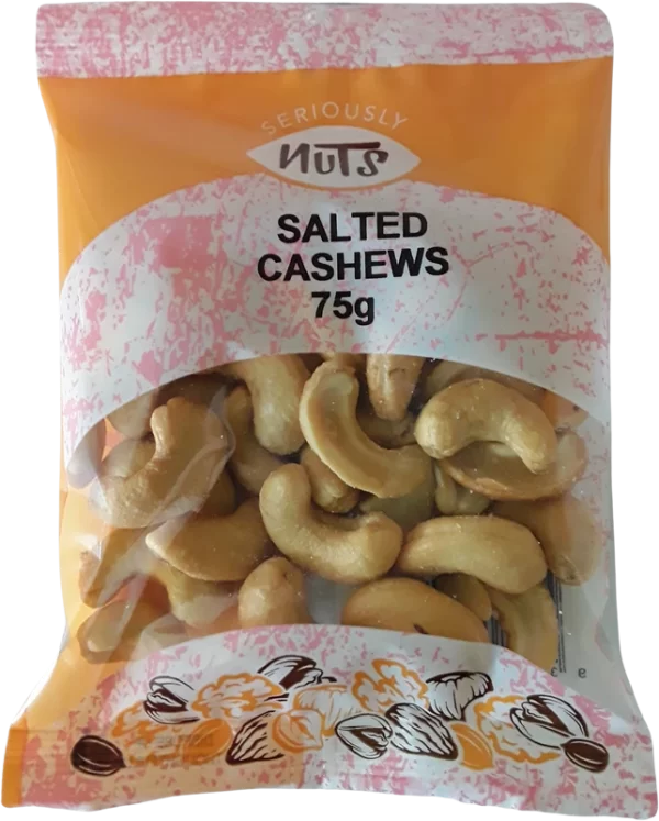 seriously nuts salted cashews