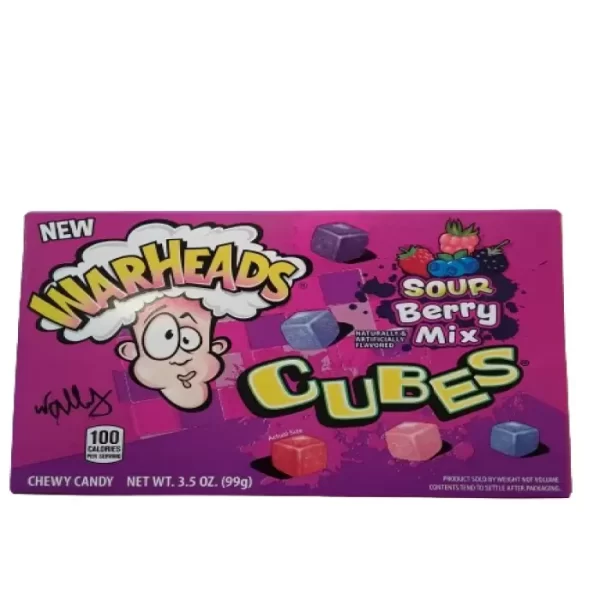 Warhjeads sour berry mix cubes