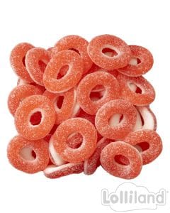 Lolliland Gummie Strawberry Rings 1kg