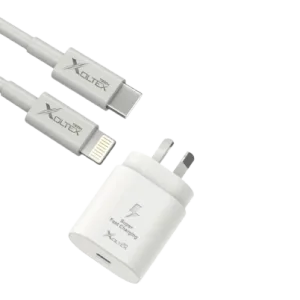 Xoltex wall charger c to lightning cable