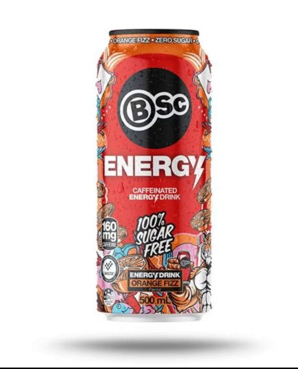 Bsc Energy Orange Fizz 12x500mls