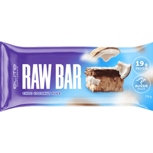 Elite Choc Coconut Slice Raw Bar