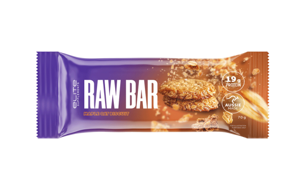 Elite Maple Oat Biscuit Raw Bar