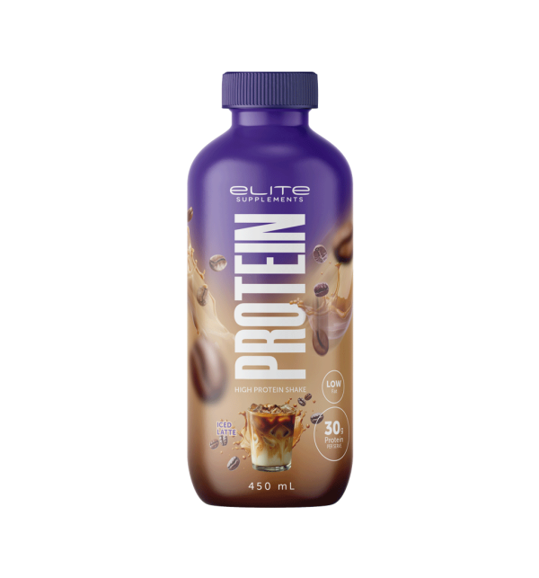 Elite Protein Shake Iced Latte