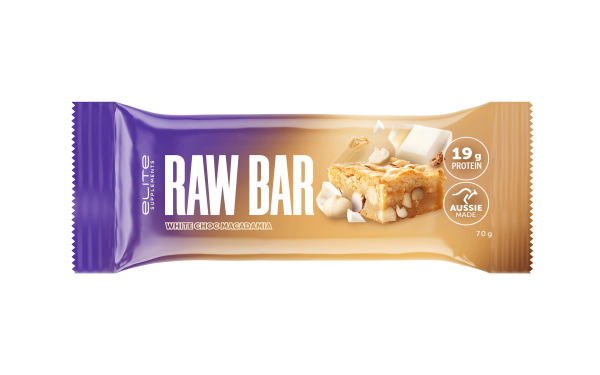Elite White Choc Macadamia Raw Bar