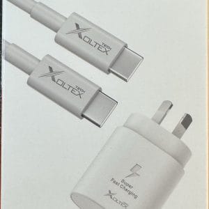 Xoltex Wall Charger type C to type C 1 mtr Cable