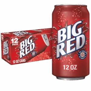 Big Red Soda 355ml Can 12 Pack