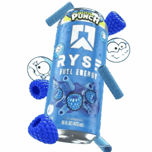 Ryse Energy Sour Blue Raspberry 12