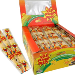 Sour power belts mango 150 pieces
