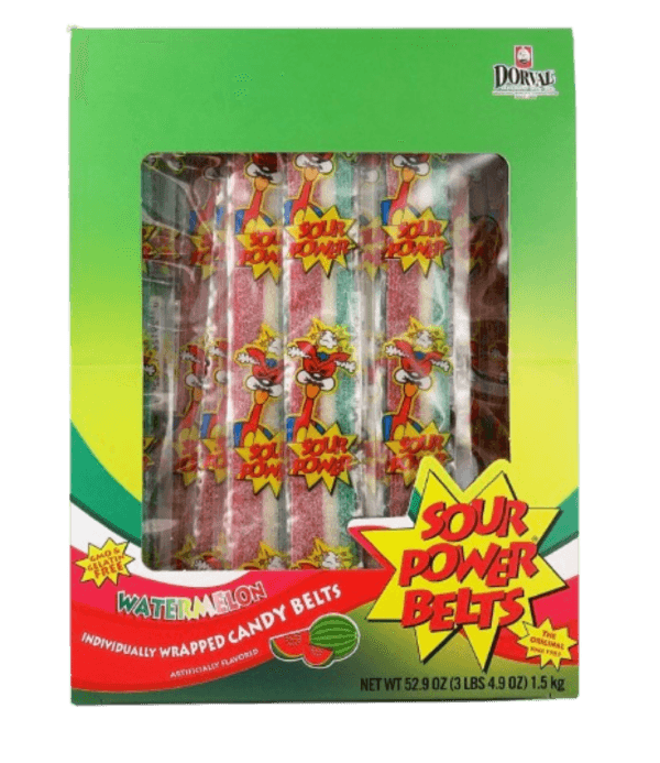 Sour power belts watermelon 150 pieces