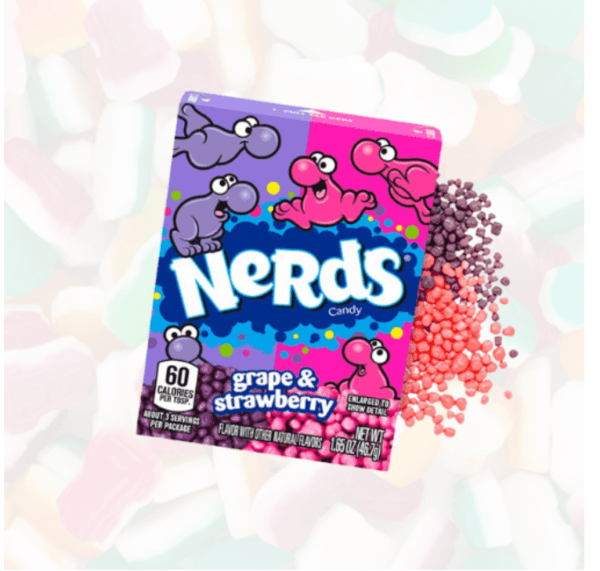 Wonka Nerds StrawGrape 47g(36)