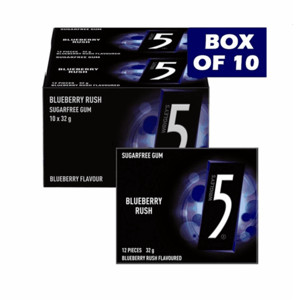 5 Gum Blue Berry 32G * 10 Pack