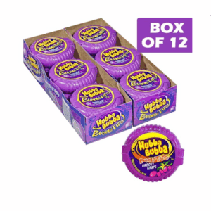 Hubba Bubba Bubble Tape Groovy Grape 56g * 12 Pack