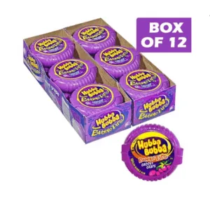 Hubba Bubba Bubble Tape Groovy Grape 56g * 12 Pack