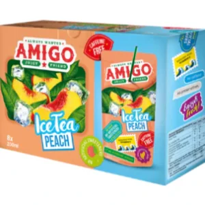 Amigo Ice Tea Peach 8x200ml