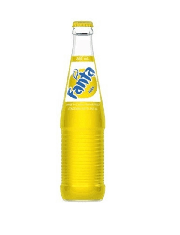 Fanta Glass Bottle PINEAPPLE (24)