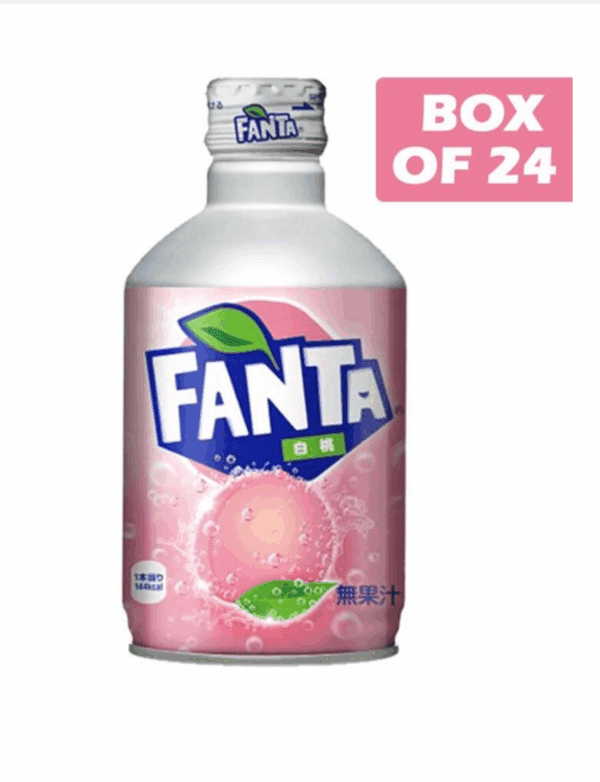 Fanta Japan White Peach Can 300ml (24)