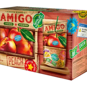 Amigo Peach juice 8x200ml