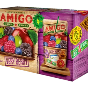 Amigo Very Berry juice 8x200ml