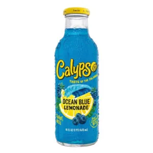 Calypso 473ml Glass Bottle Ocean Blue Lemonade * 12