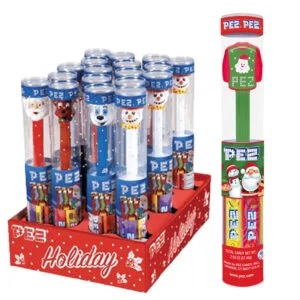 PEZ XMAS CANES WITH 7ROLLS each