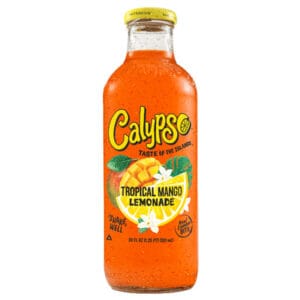 Calypso 473ml Glass Bottle Tropical Mango Lemonade * 12