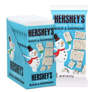 HERSHEY BUILD SNOWMAN 113G each
