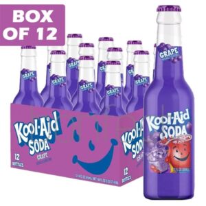 Kool-aid Glass Bottle Grape 355ml * 12 Pack