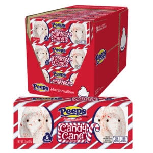 PEEPS 5CT CANDY CANE CHICS 24C