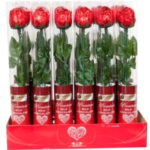 Lolliland Rose Milk Choc Cylinder 18g x24